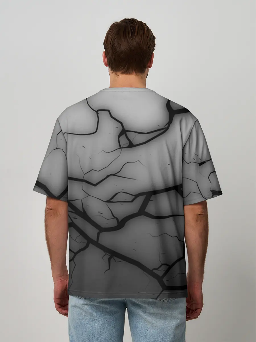 Мужская футболка оверсайз / DAYZ