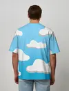 Мужская футболка оверсайз / Небо