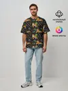 Мужская футболка оверсайз / Tigers | Тигровый Паттерн