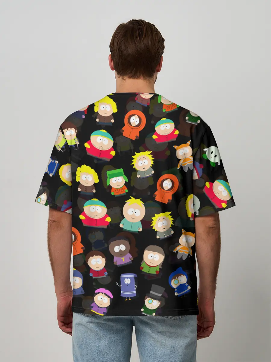 Мужская футболка оверсайз / ЮЖНЫЙ ПАРК | SOUTH PARK