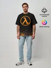 Мужская футболка оверсайз / HALF LIFE