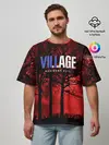 Мужская футболка оверсайз / Resident Evil Village