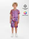 Детская пижама с шортами / Вечеринка точки глянцевый узор