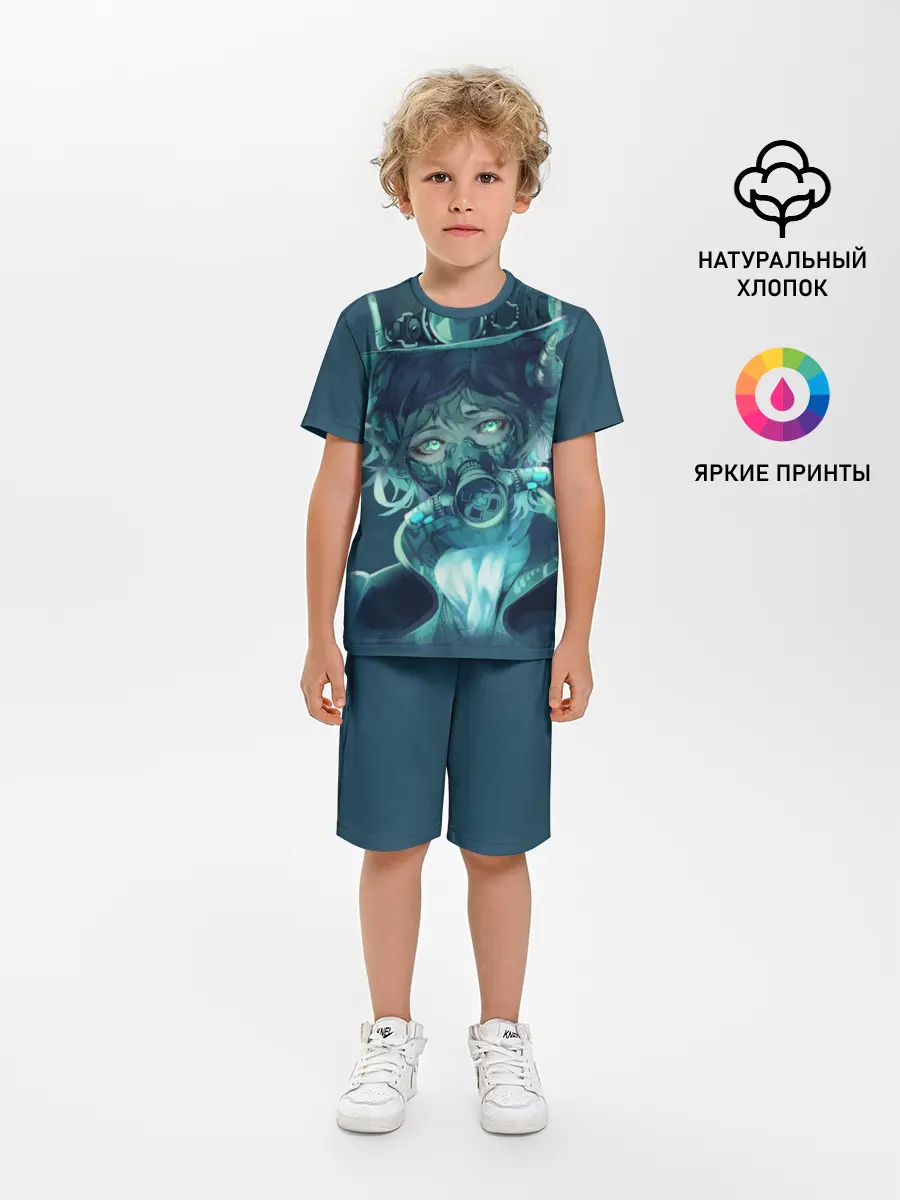 Детская пижама с шортами / Маска. Аниме