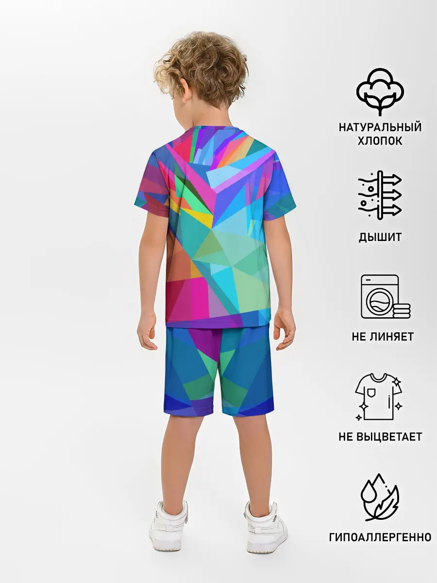 Детская пижама с шортами / Пловец