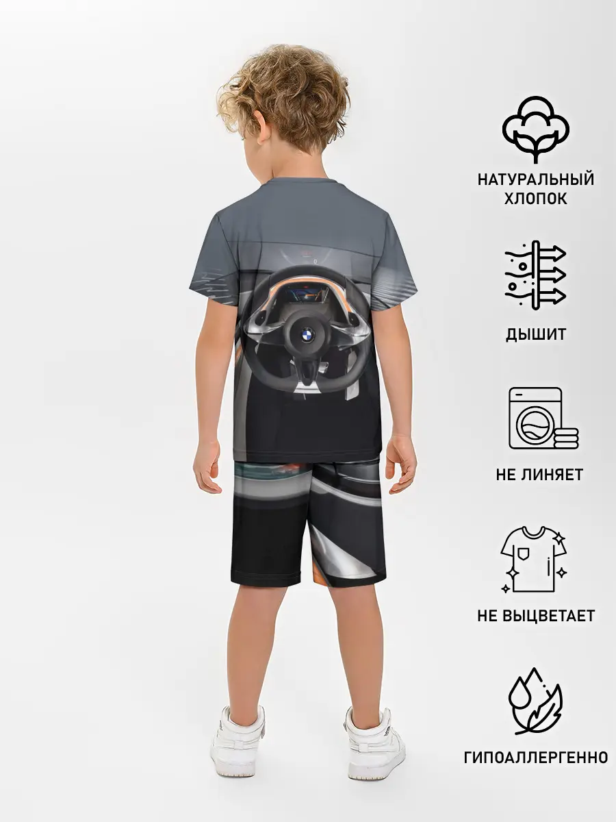 Детская пижама с шортами / BMW
