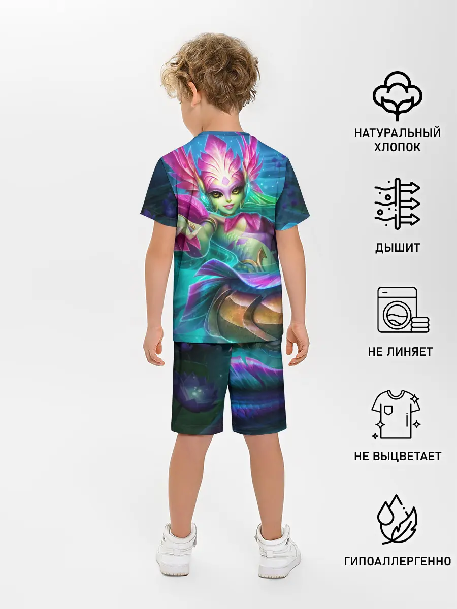 Детская пижама с шортами / Nami | League of Legends