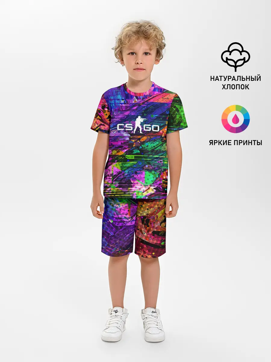 Детская пижама с шортами / CS GO