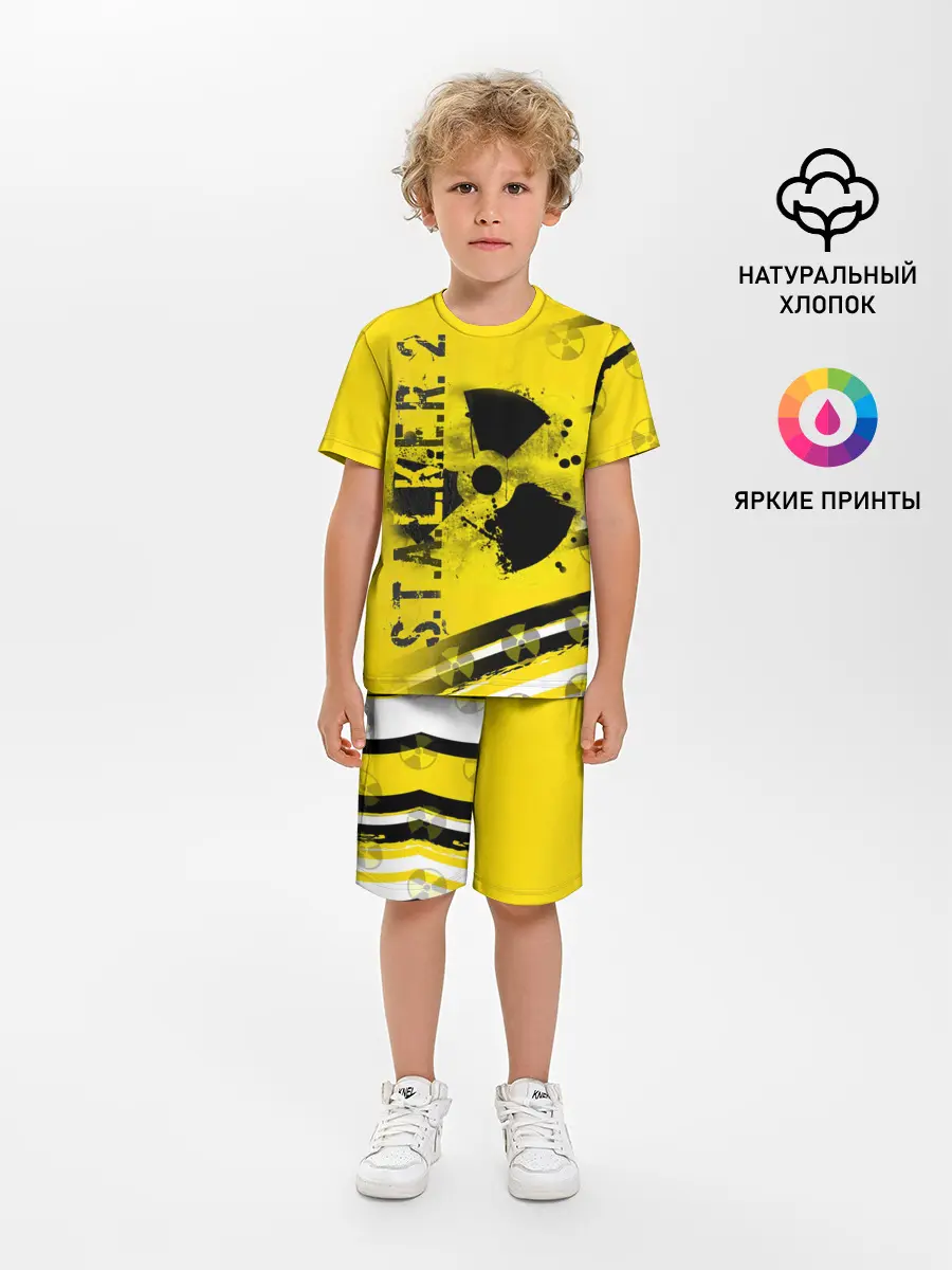 Детская пижама с шортами / S.T.A.L.K.E.R