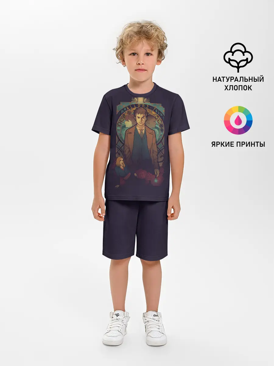 Детская пижама с шортами / Дэвид Теннат