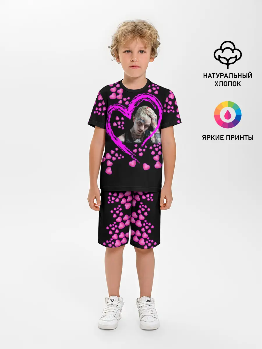 Детская пижама с шортами / Lil Peep