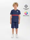 Детская пижама с шортами / форма сборной Франции домашняя