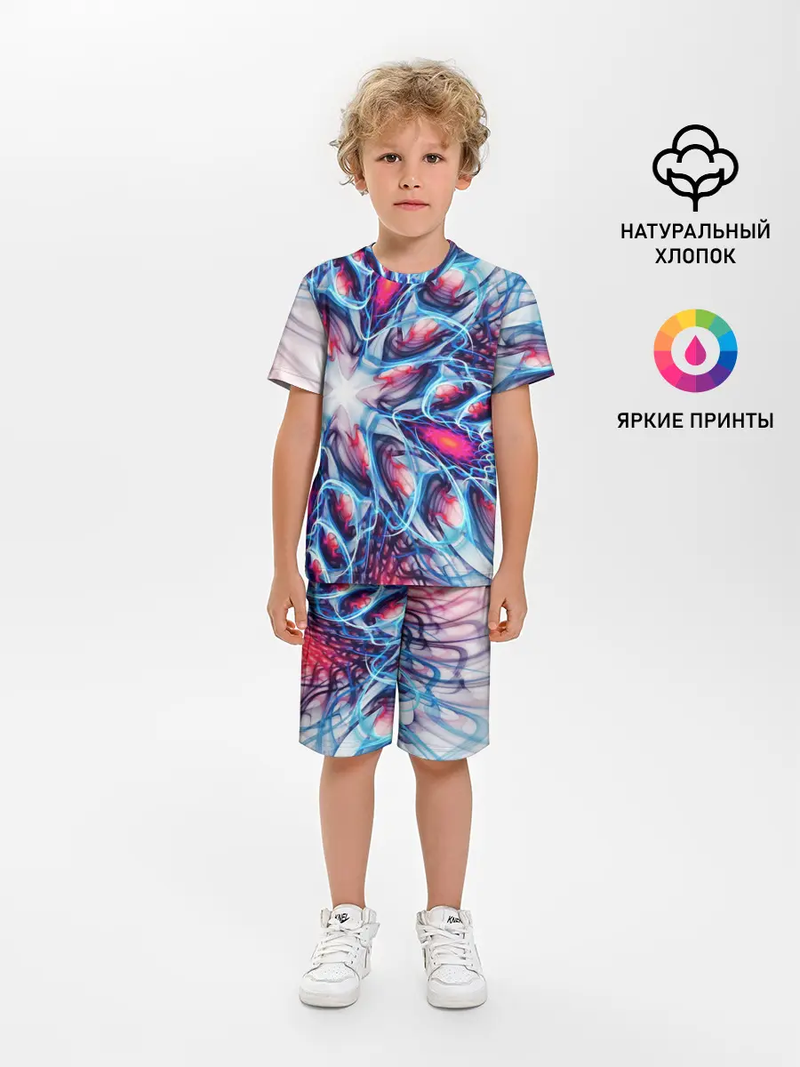 Детская пижама с шортами / ABSTRACTION ILLUSION