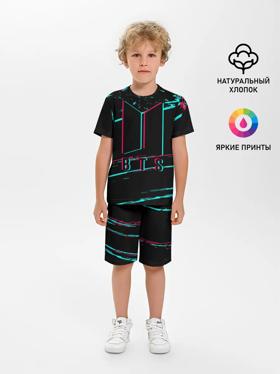 Детская пижама с шортами / BTS