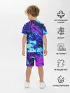 Детская пижама с шортами / DIGITAL ABSTRACT