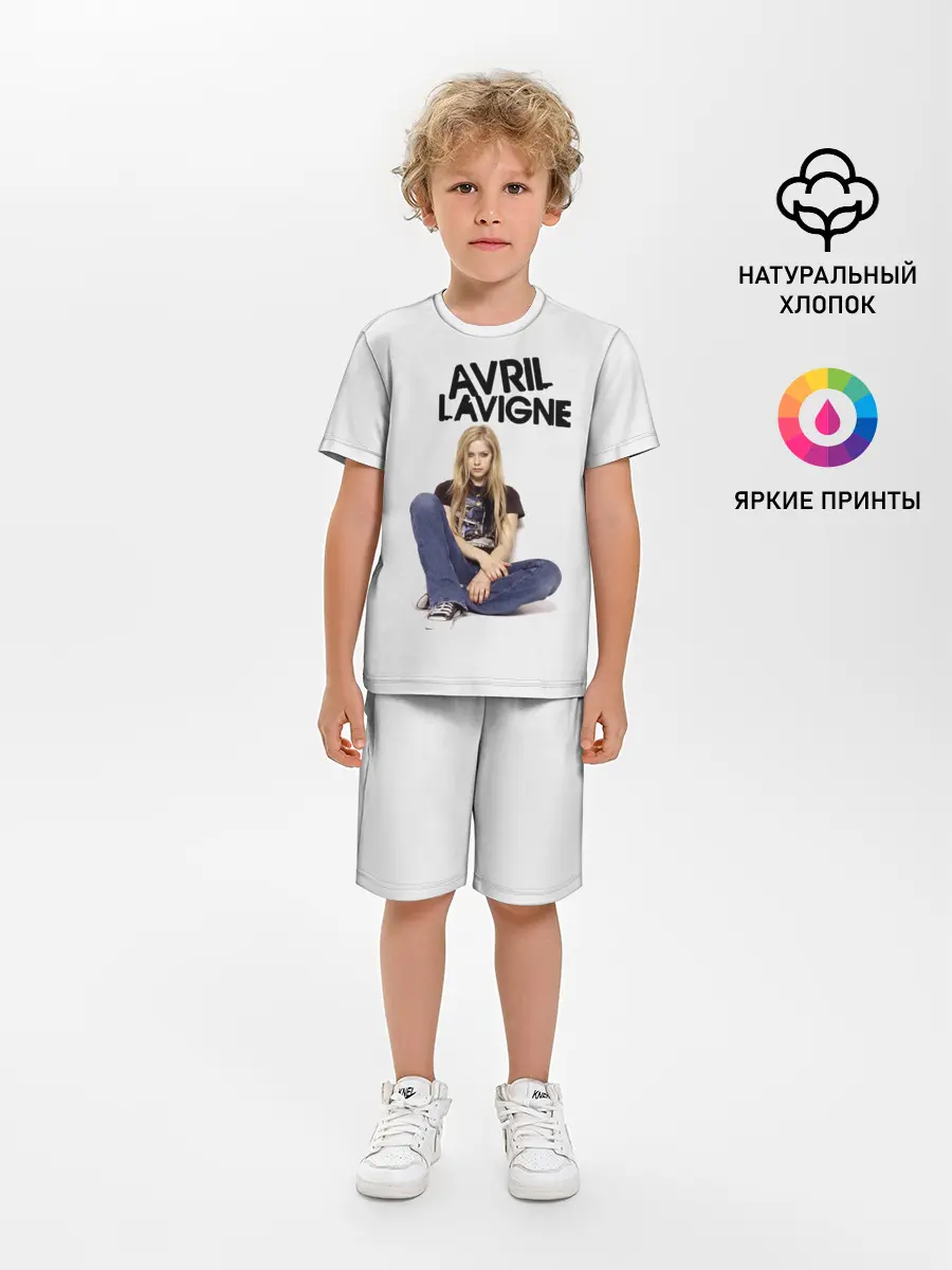 Детская пижама с шортами / Аврил Лавин