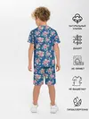 Детская пижама с шортами / Розы и Ромашки