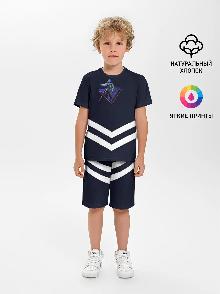 Детская пижама с шортами / Valorant