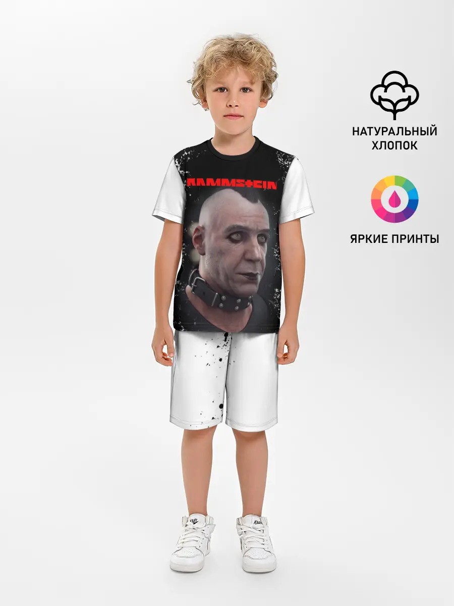 Детская пижама с шортами / RAMMSTEIN | РАМШТАЙН