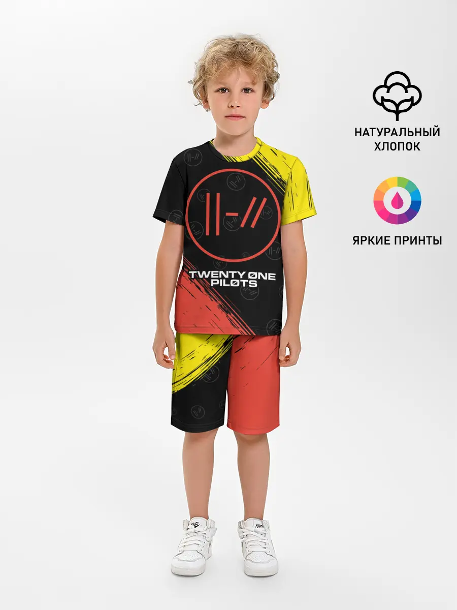 Детская пижама с шортами / TWENTY ONE PILOTS / 21 PILOTS