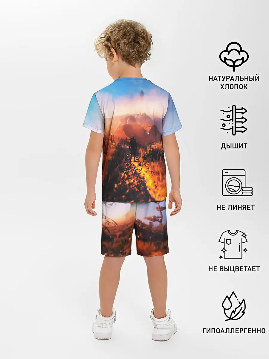 Детская пижама с шортами / ВЕДЬМАК