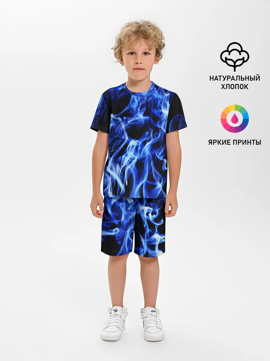 Детская пижама с шортами / ДЫМ