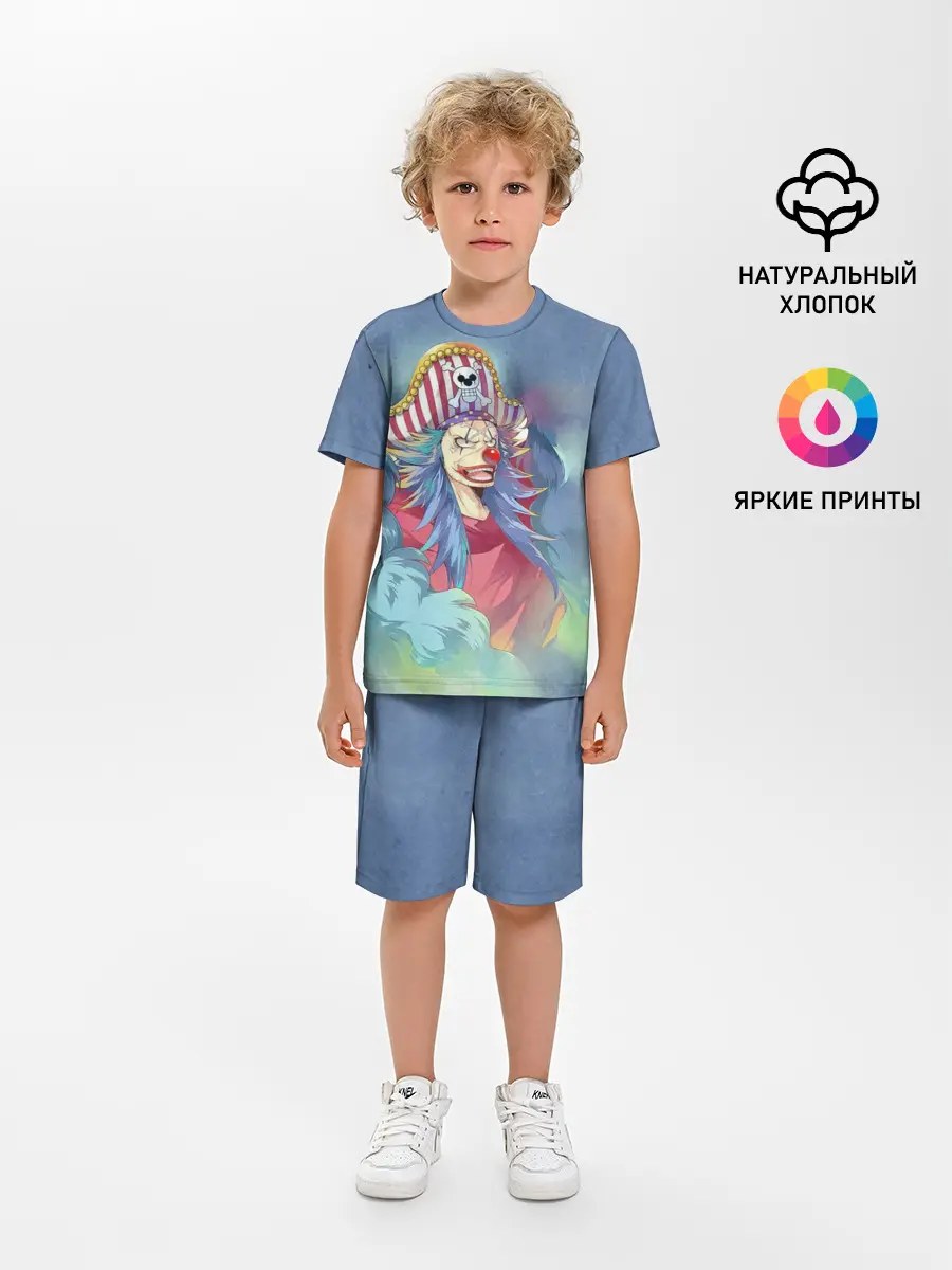 Детская пижама с шортами / Клоун Багги
