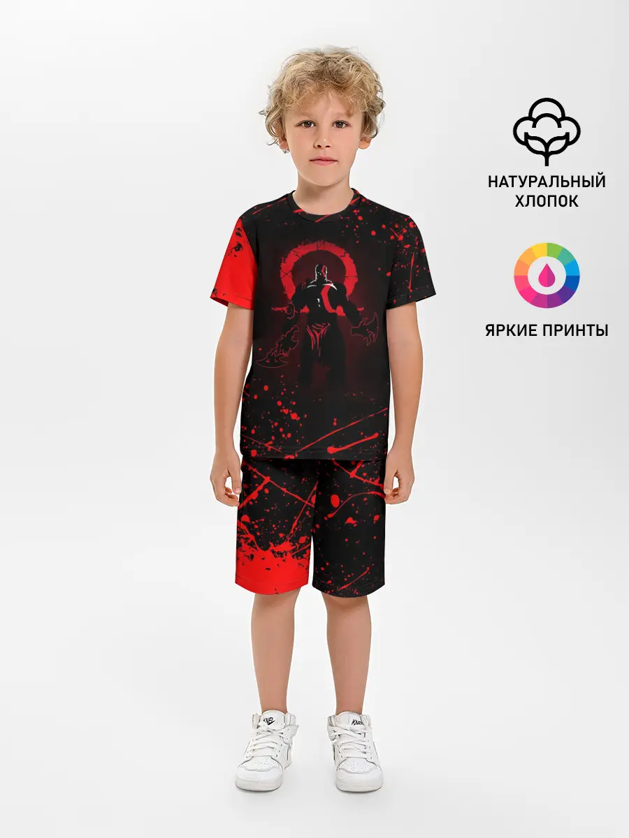 Детская пижама с шортами / GOD OF WAR