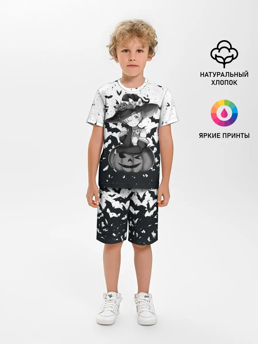 Детская пижама с шортами / Re:Zero | Рем