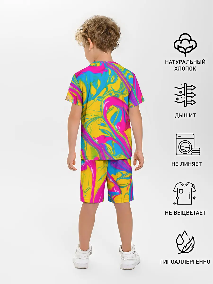 Детская пижама с шортами / JoJo Bizarre Adventure