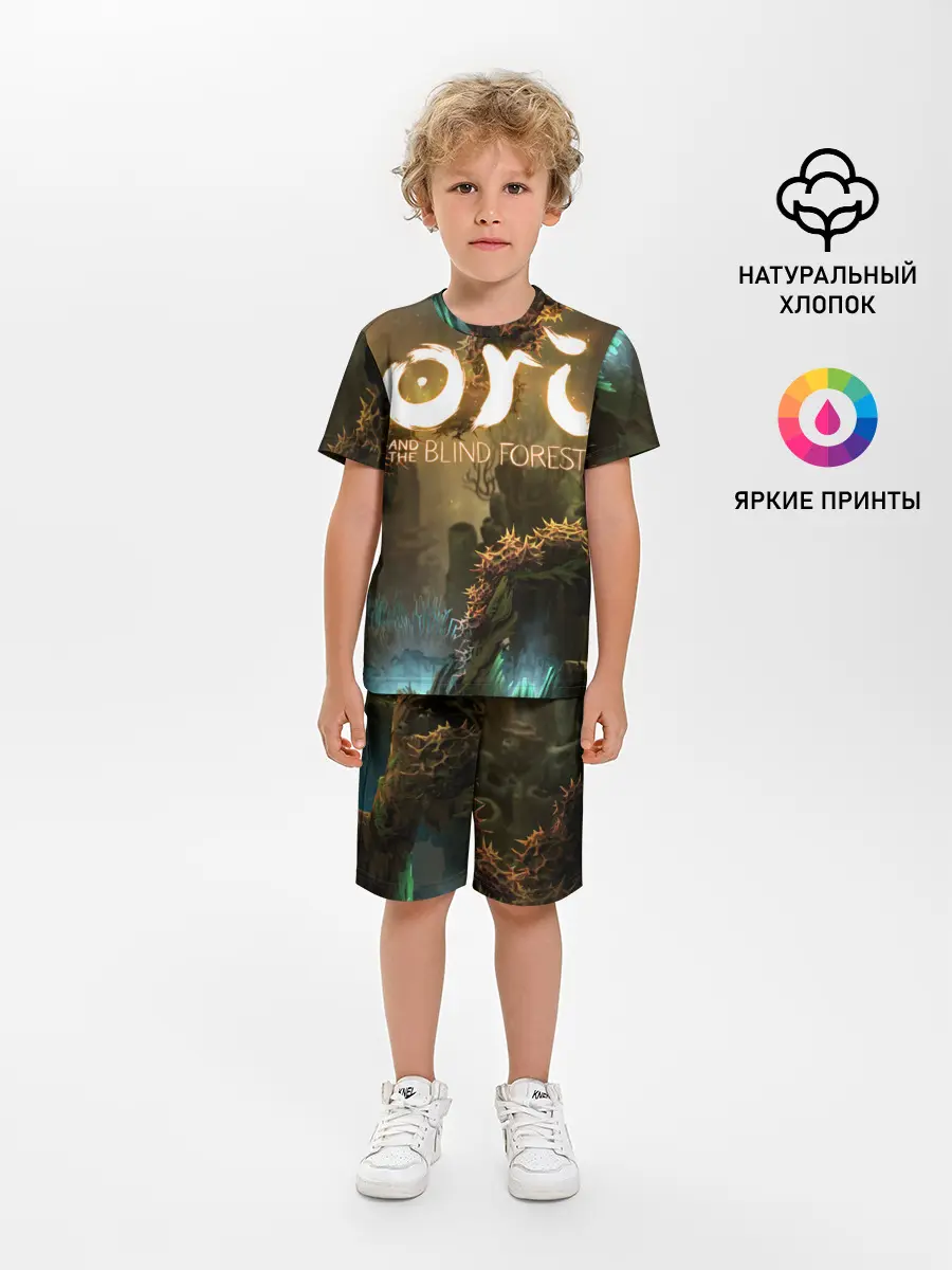 Детская пижама с шортами / Ori and the Blind Forest