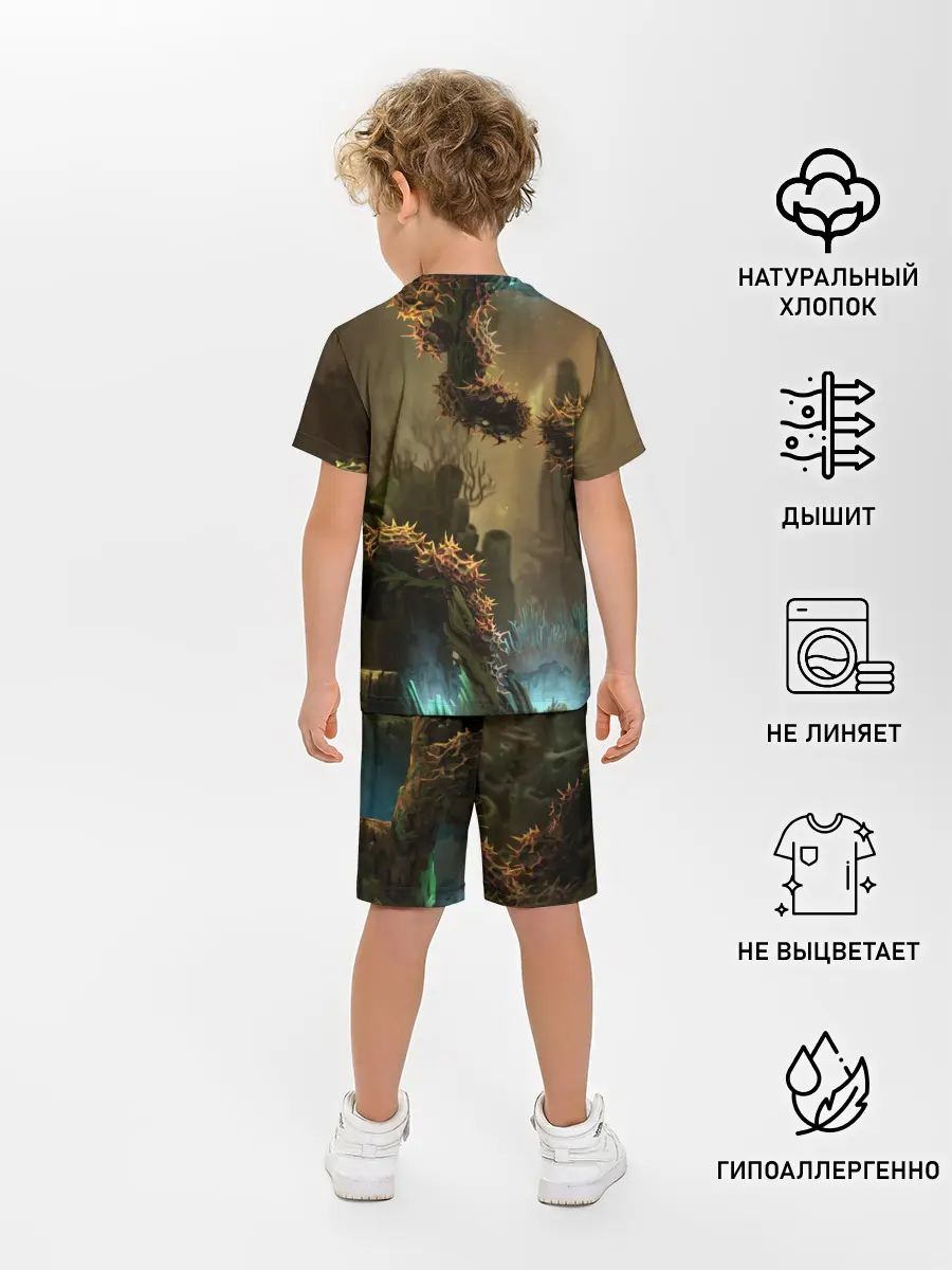 Детская пижама с шортами / Ori and the Blind Forest