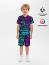 Детская пижама с шортами / ЛОГОТИПЫ РОК ГРУПП