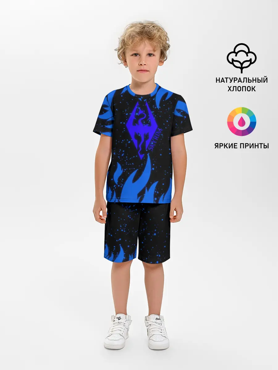 Детская пижама с шортами / SKYRIM