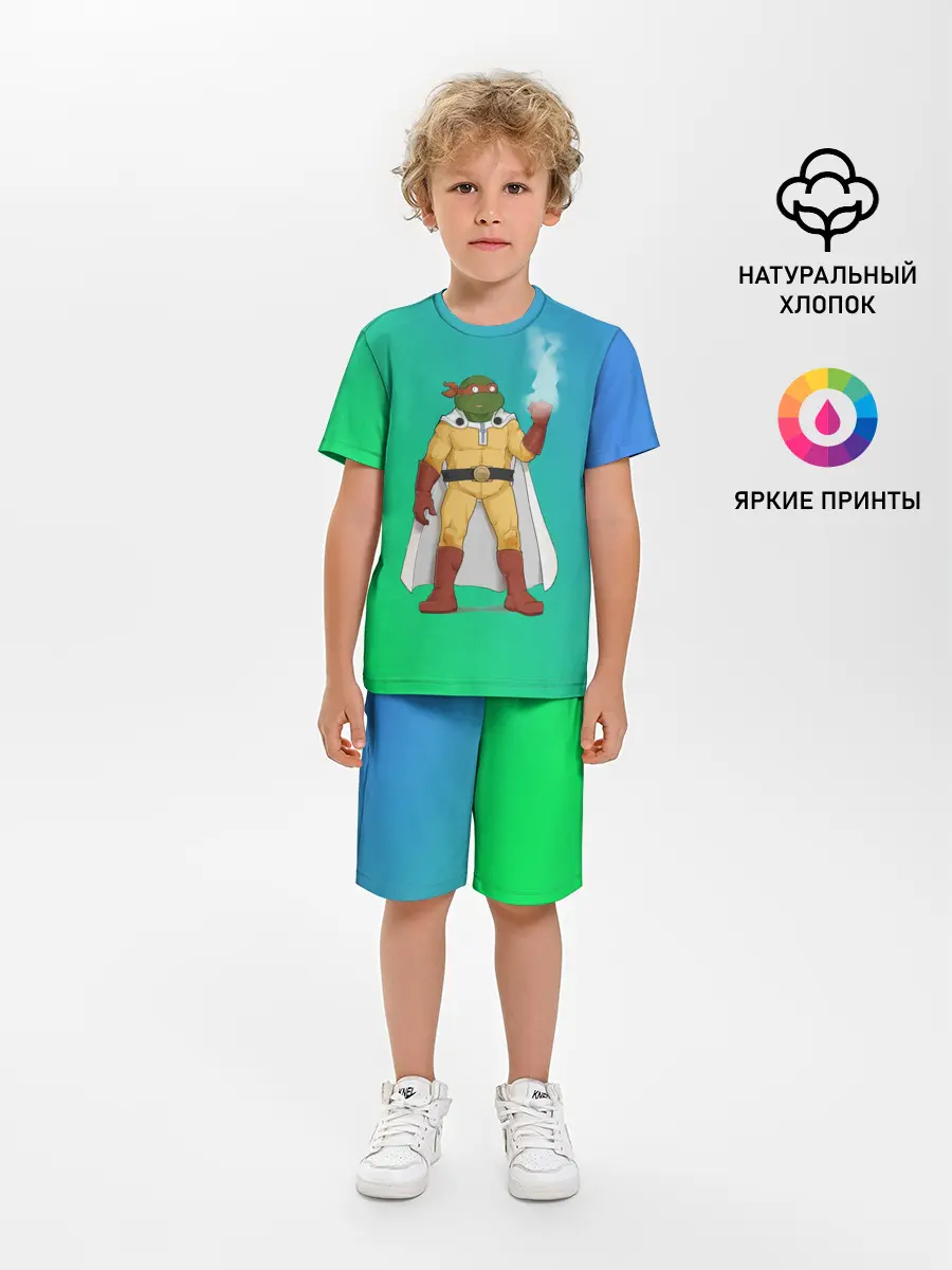 Детская пижама с шортами / Сайтама | One Punch Man