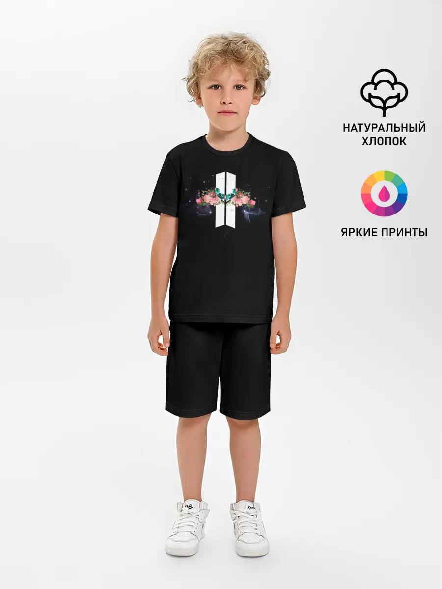 Детская пижама с шортами / BTS