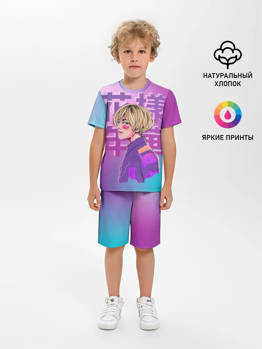 Детская пижама с шортами / Taehyung BTS