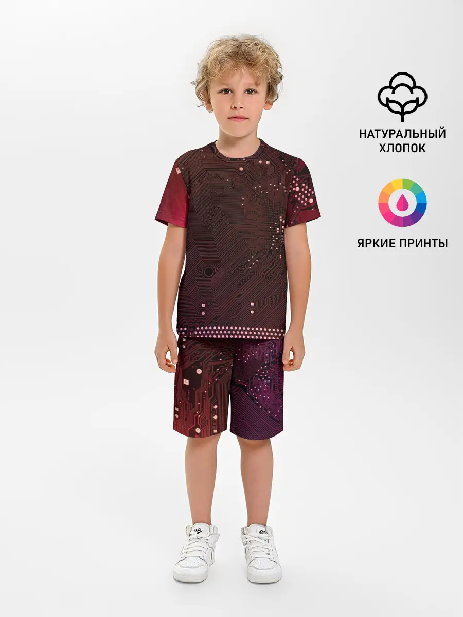 Детская пижама с шортами / МАТЕРИНСКАЯ ПЛАТА