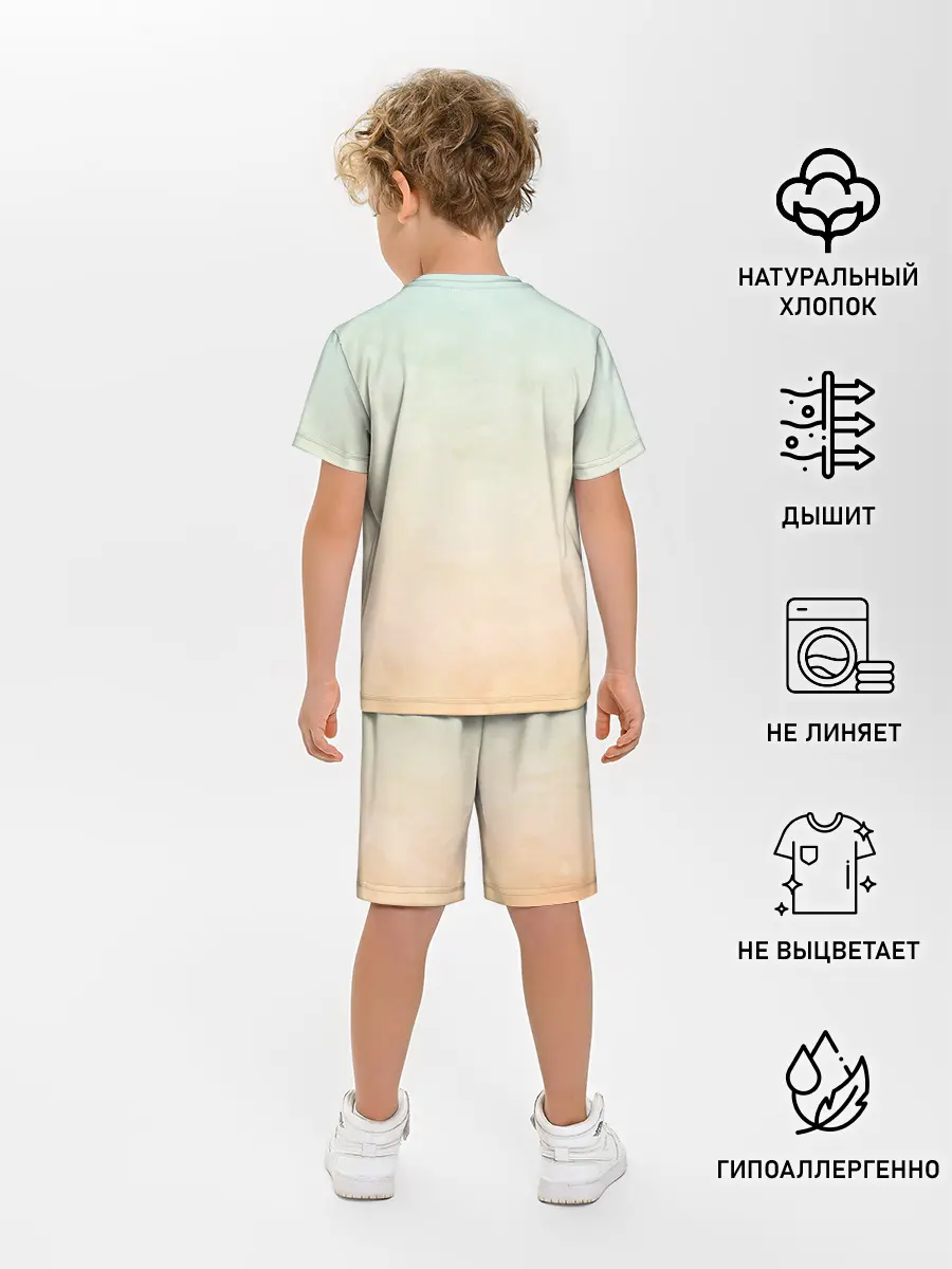 Детская пижама с шортами / Puglie Pug Like