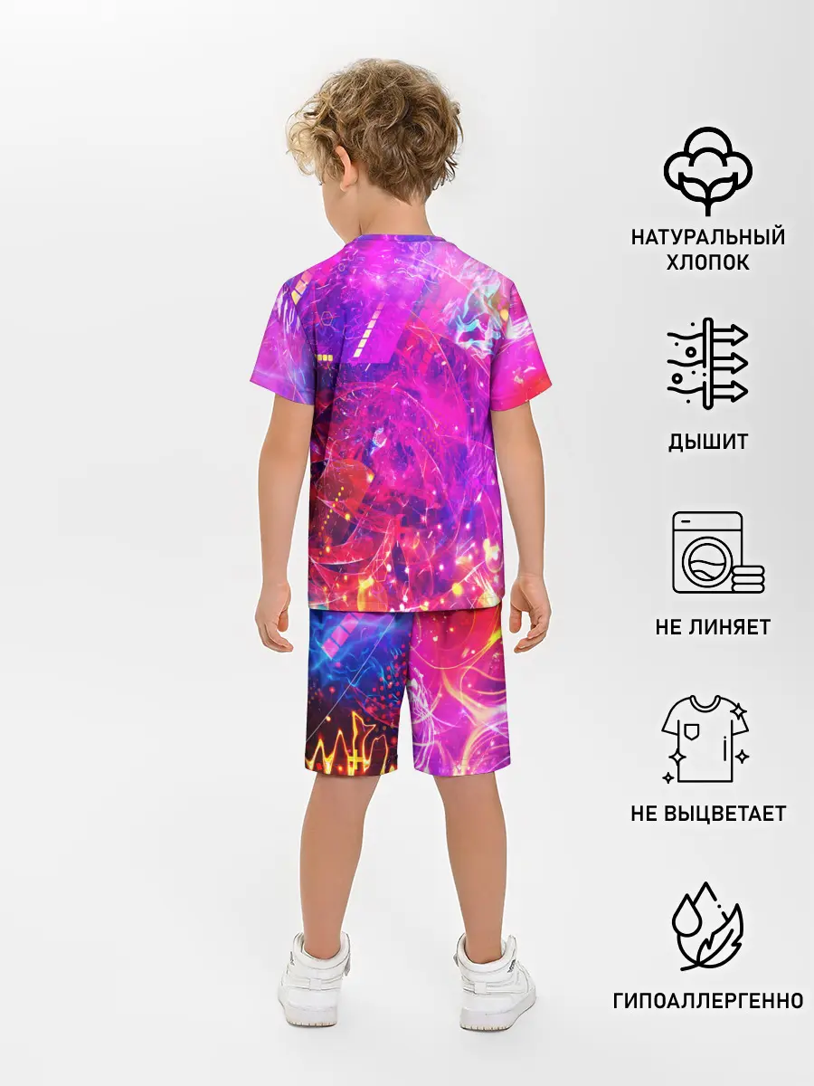 Детская пижама с шортами / ABSTRACT