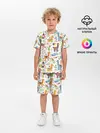 Детская пижама с шортами / Ламы