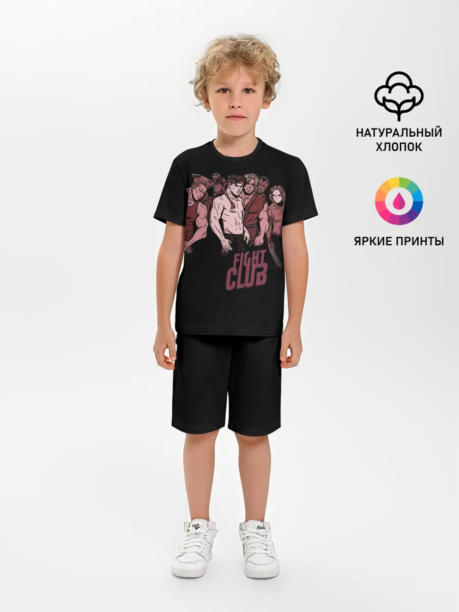 Детская пижама с шортами / Fight Club x Street Fighter