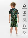 Детская пижама с шортами / Текстура
