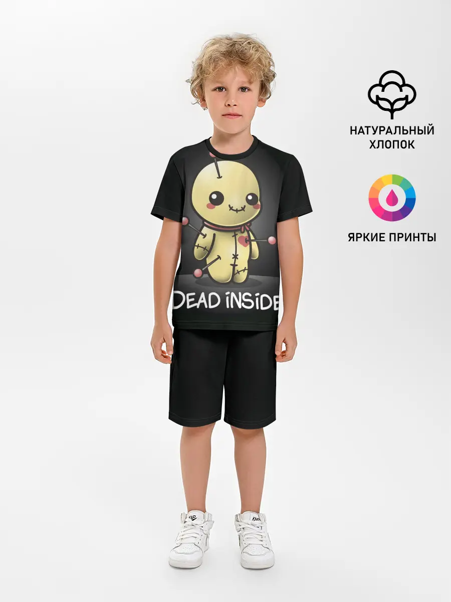 Детская пижама с шортами / DEAD INSIDE