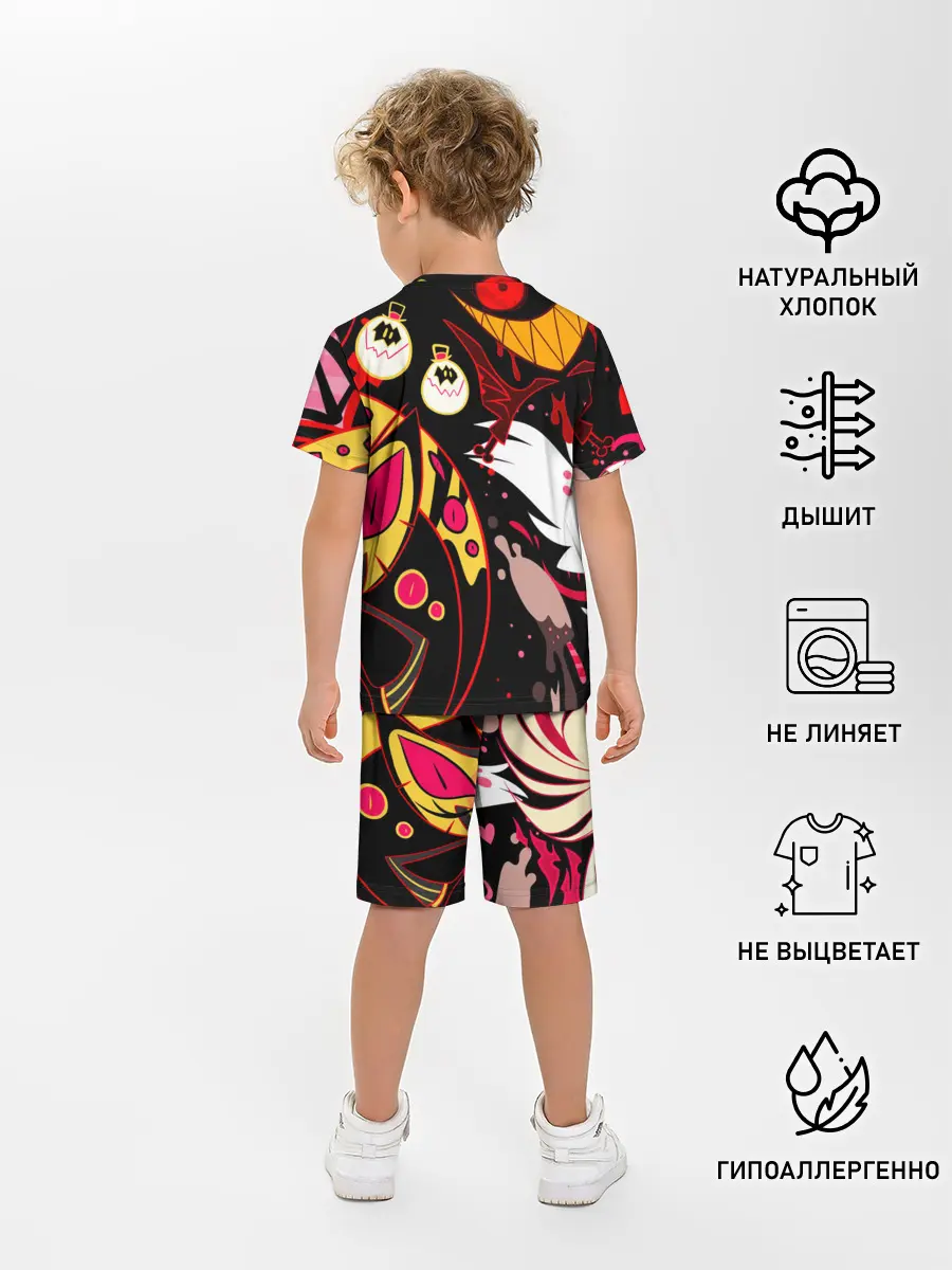 Детская пижама с шортами / Hazbin Hotel