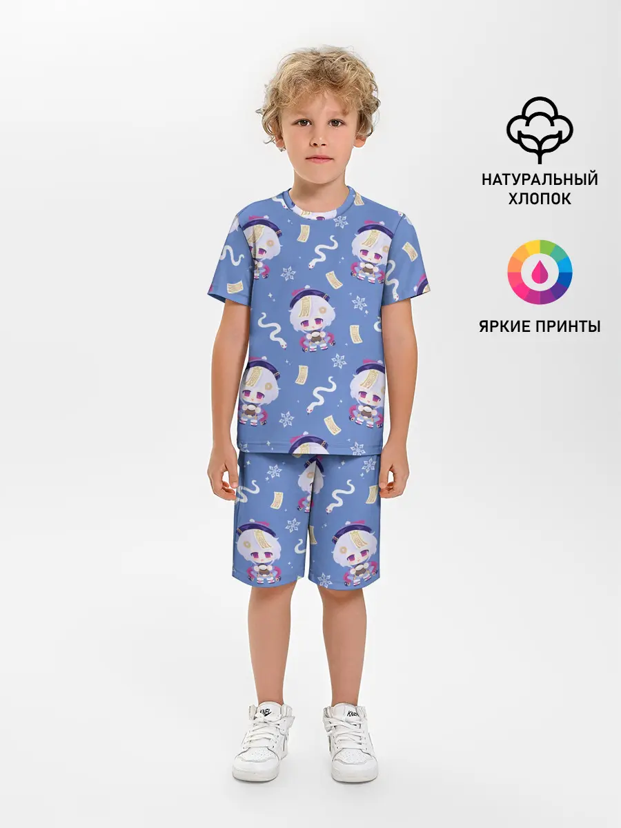 Детская пижама с шортами / Genshin Impact
