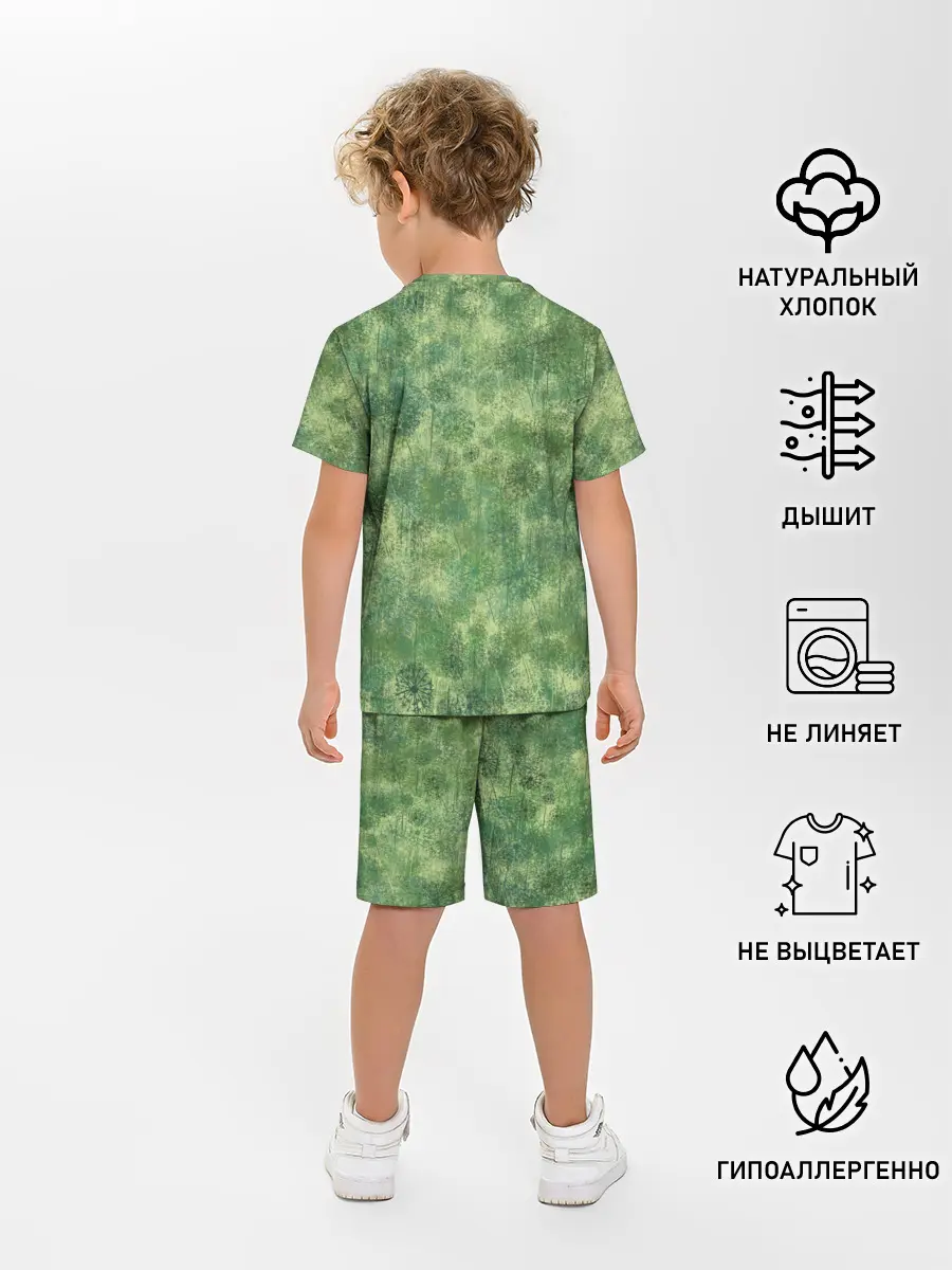 Детская пижама с шортами / Одуванчики