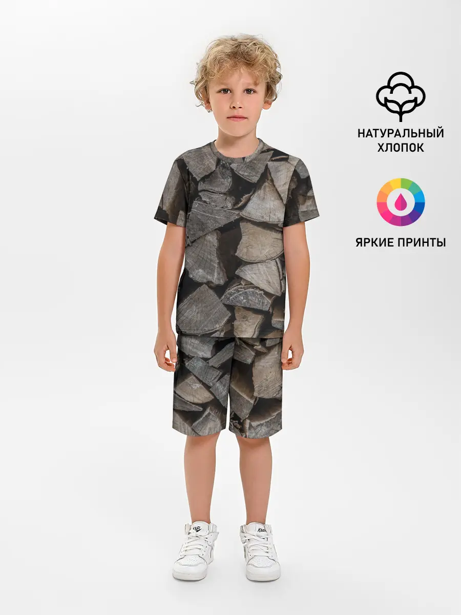 Детская пижама с шортами / ДРОВА