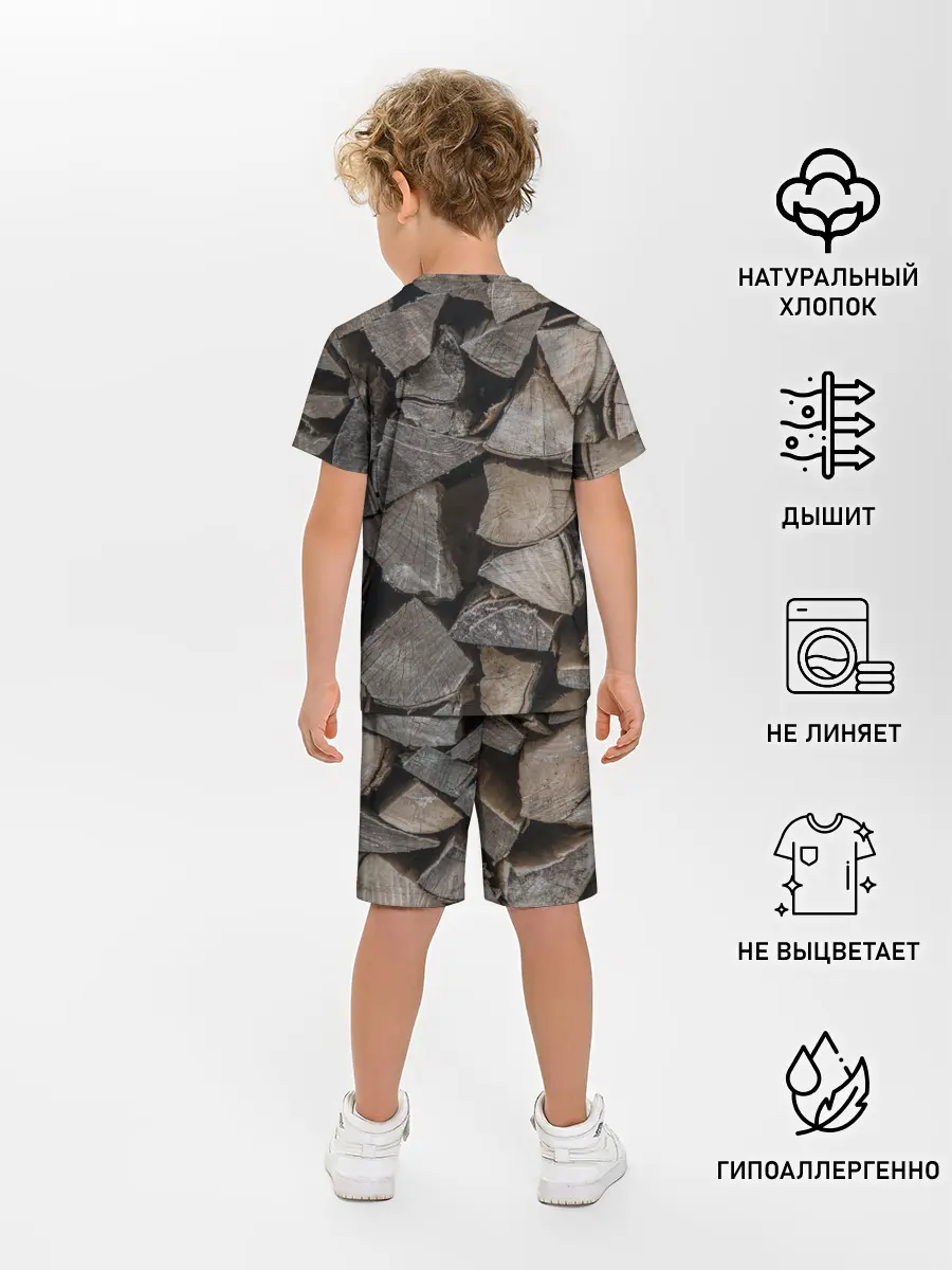 Детская пижама с шортами / ДРОВА