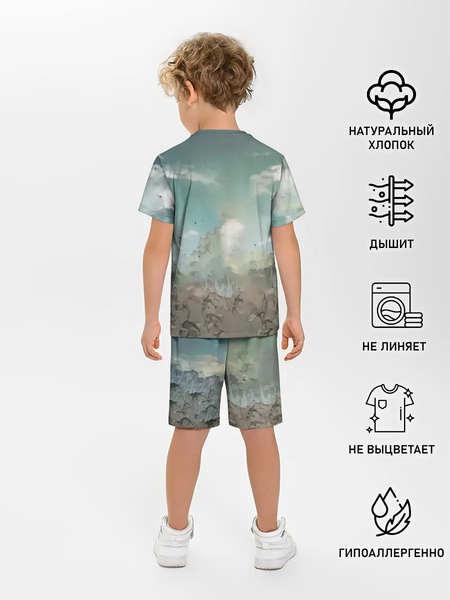 Детская пижама с шортами / The Promised Neverland